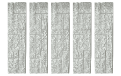 3D панель Венеція Білий