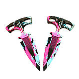 Комплект сувенірних ножів, модель «ТИЧКОВИЙ GRUNGE» DAG-Gr, фото 2