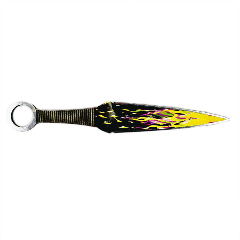 Дерев'яний сувенірний ніж «КУНАІ RADIATION» KUN-Ra, фото 1