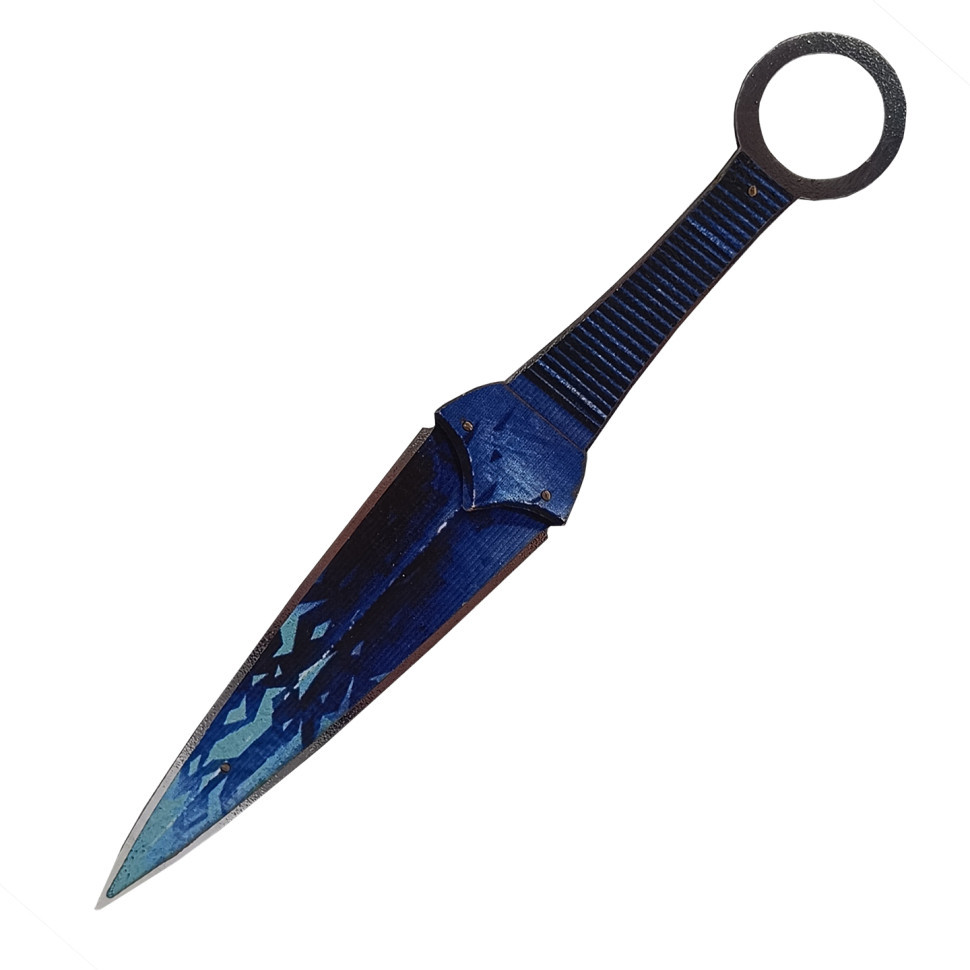 Дерев'яний сувенірний ніж «КУНАІ COLD FLAME» KUN-Cf, фото 1