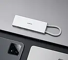 Док-станція Xiaomi Type-C 5-in-1 Docking Station GL (BHR8804GL) Silver, фото 3