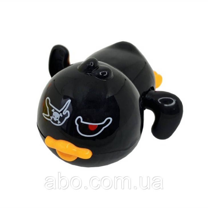 Заводна іграшка для купання "Качка" MGZ-0918(Black) чорний, фото 1