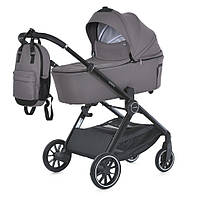 Коляска дитяча універсальна 2 в 1 GENESIS ME 1126 Taupe Gray