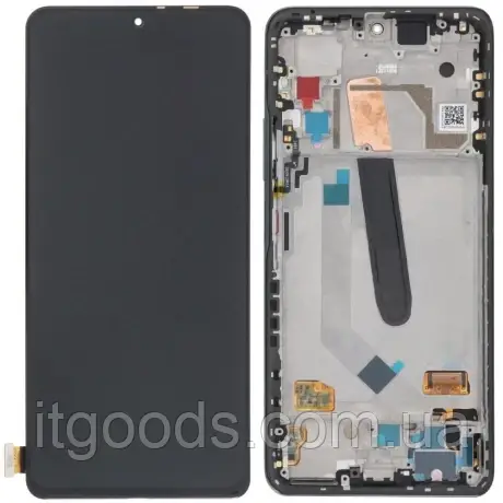Дисплей (модуль) + тачскрін (сенсор) з рамкою для Xiaomi Redmi K40 M2012K11AC / K40 Pro M2012K11C / K40 Pro+, TFT