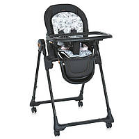 Стілець для годування ME 1037-B CRYSTAL Black Gold до 15 кг