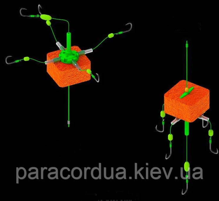 Оснастка # 11 светящаяся на толстолоба , карпа , карася