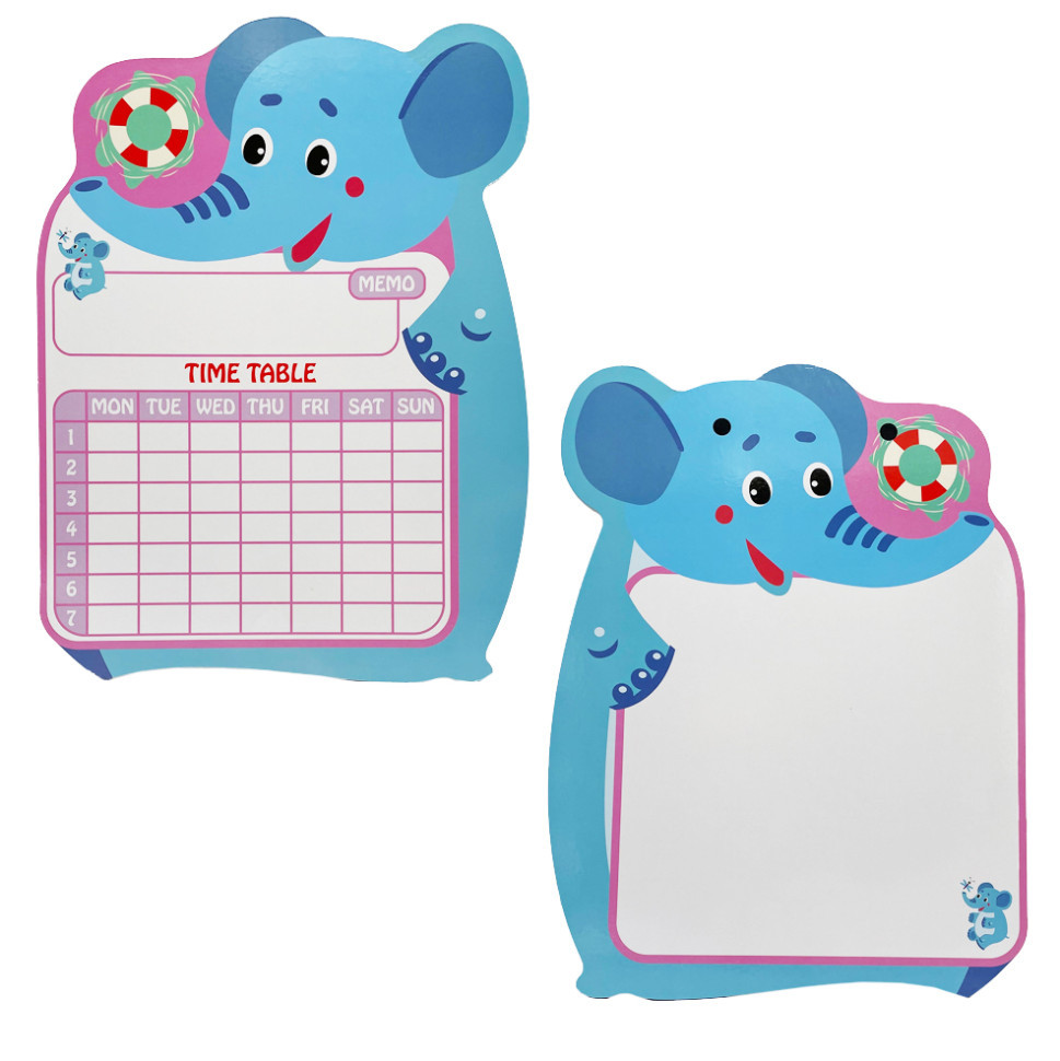 Дощечка для малювання "Слон" TD2023136-1 маркер в комплекті 21-27 см, фото 1