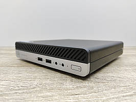 Міні ПК g8-9 USFF HP ProDesk 400 G4 Desktop mini i3-8100T/B360/DDR 4 8GB/NVME 256 GB/VGA, 2*DP