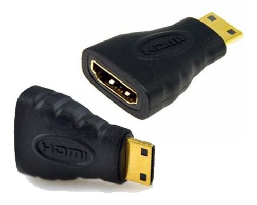 Перехідник HDMI F - mini HDMI