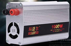 Інвертор 12V/24V to 220V 1000 W