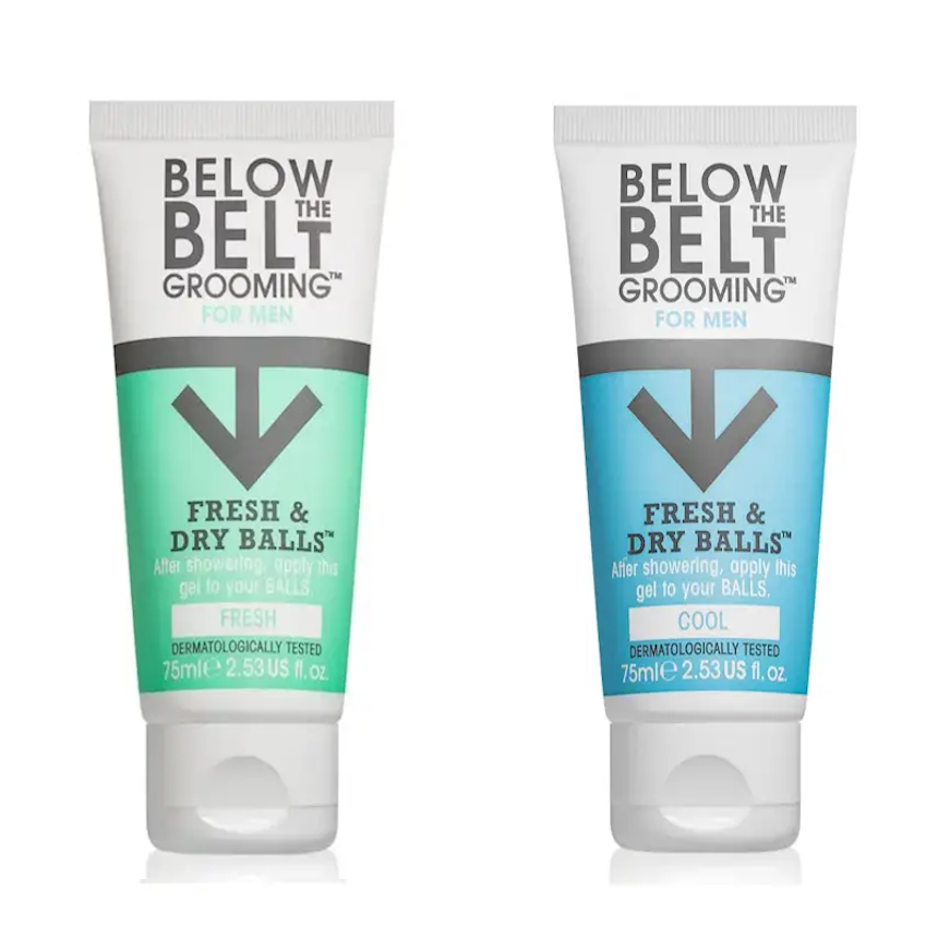 Подарунковий набір для інтимної гігієни чоловіків Below the Belt Grooming Fresh and Cool Ballers Duo (10801058)