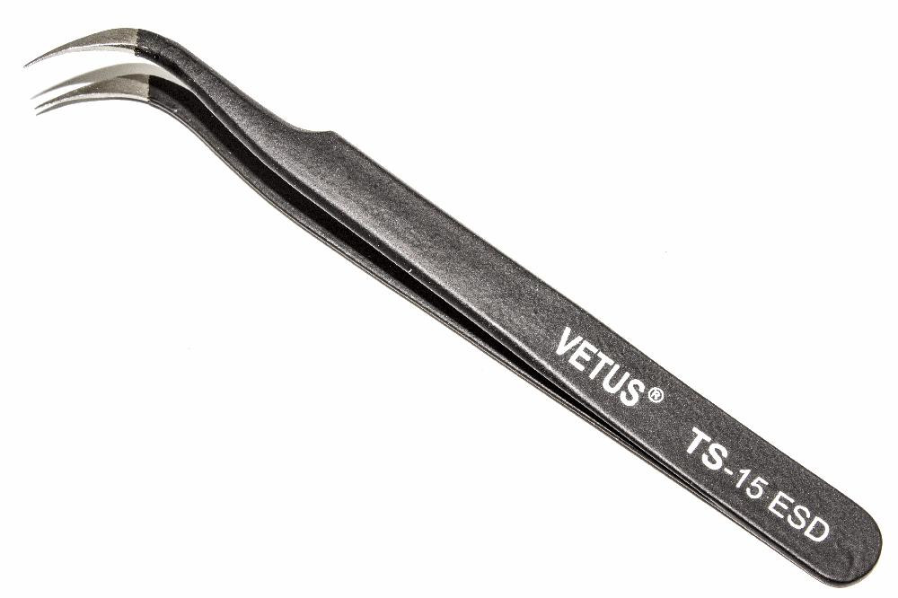Пінцет VETUS ESD-15 антистатичний, немагнітний