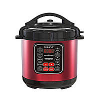 Мультиварка скороварка мультипіч Sokany SK-2402 багатофункціональна пароварка 5 л 1000 Вт