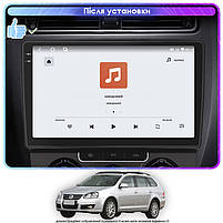Штатна магнітола 10" Lesko для Volkswagen Jetta V Auto AC 2005-2011 4/64 QLED CarPlay GPS 360 Prime 5 шт., фото 3