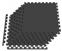 Мат-пазл EVA 1cm HS-A010PM - 6 частин чорний, фото 4
