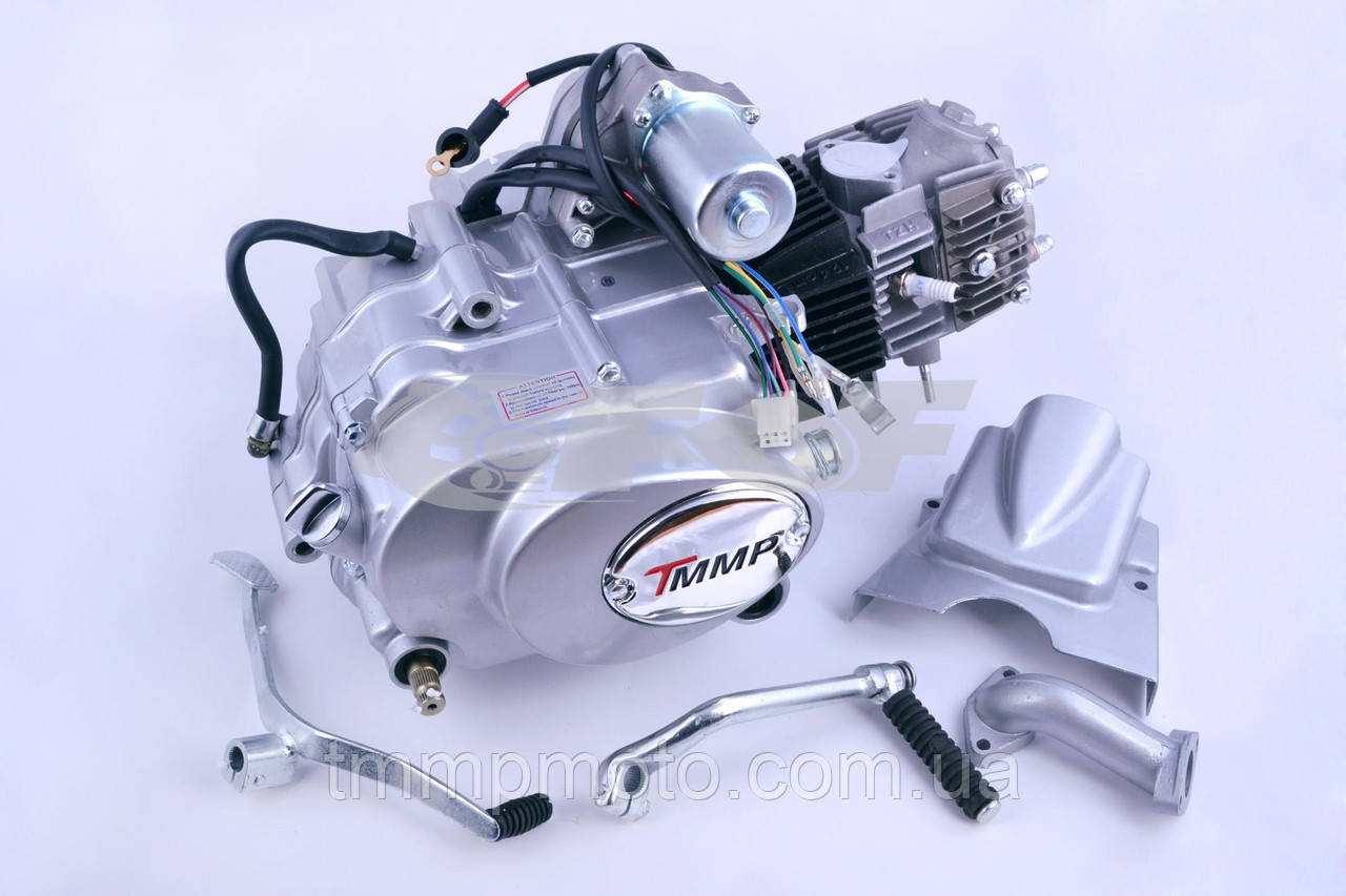 Мото двигатель Дельта-110см3 52,4мм механика заводской - фото 4 - id-p170506188