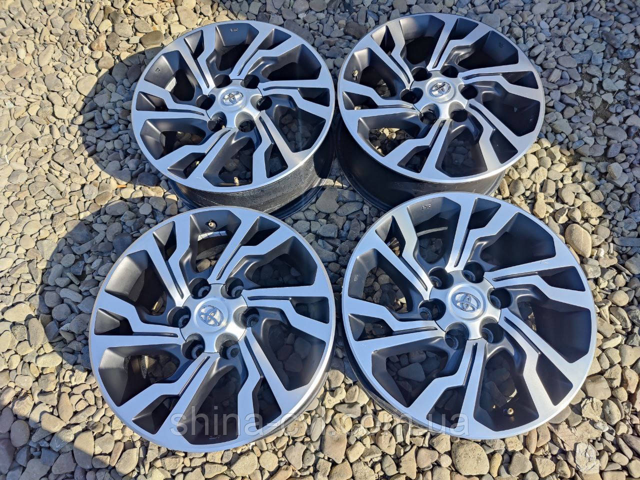 Диски 6.139.7 r17 7.5j et30 dia106.2 Toyota Land Cruiser Prado 120/150/ Hilux, фото 1