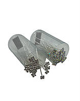 Шпильки в волосся з камінням 2 види