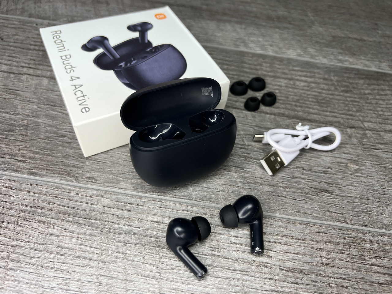 Bluetooth навушники Redmi Buds 4 Active Black