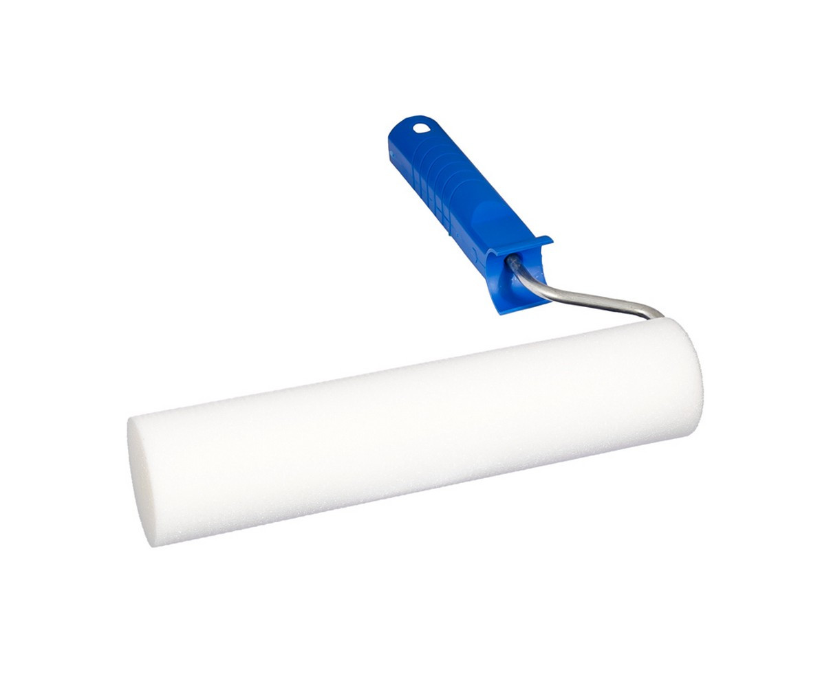 Валик малярний MASTERTOOL Moltopren 50/250 мм Ø 6 мм із ручкою 92-8255-Р, фото 1