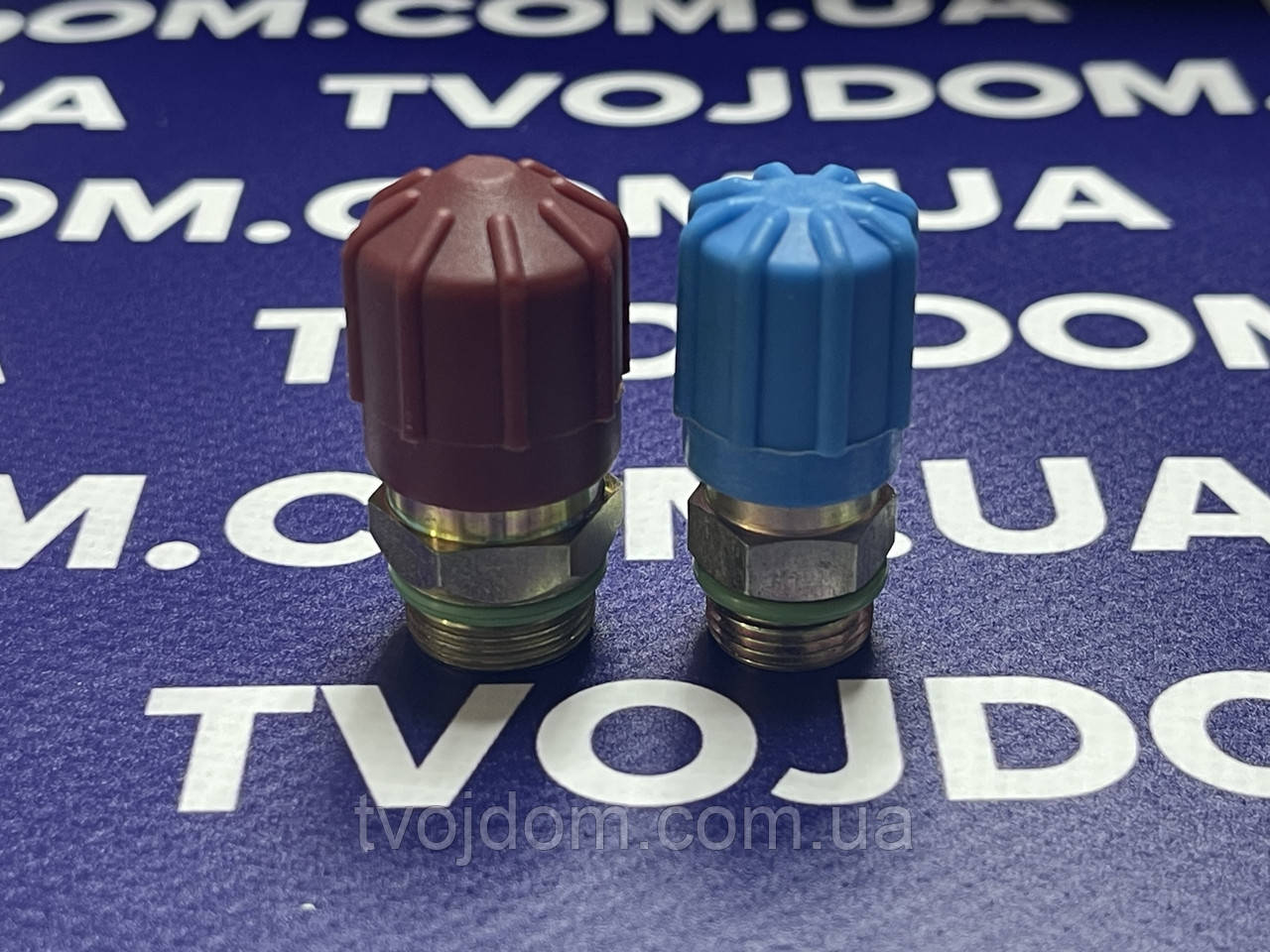 Заправні порти автокондиціонера високий та низький тиск R-134 (12.9мм+14.8мм) ( №4), фото 1