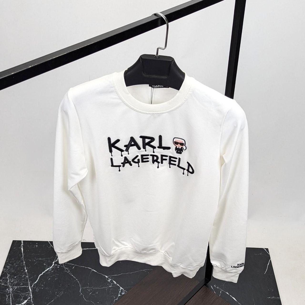 Чоловіча кофта світшот Karl Lagerfeld CK6541 біла