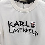 Чоловіча кофта світшот Karl Lagerfeld CK6541 біла, фото 11