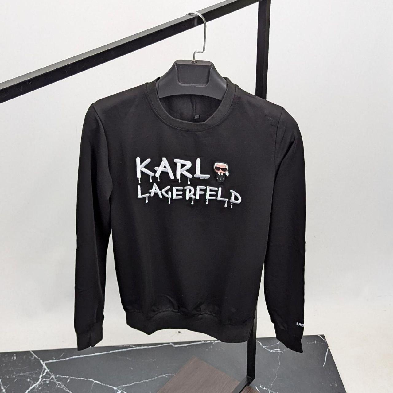 Чоловіча кофта світшот Karl Lagerfeld CK6540 чорна