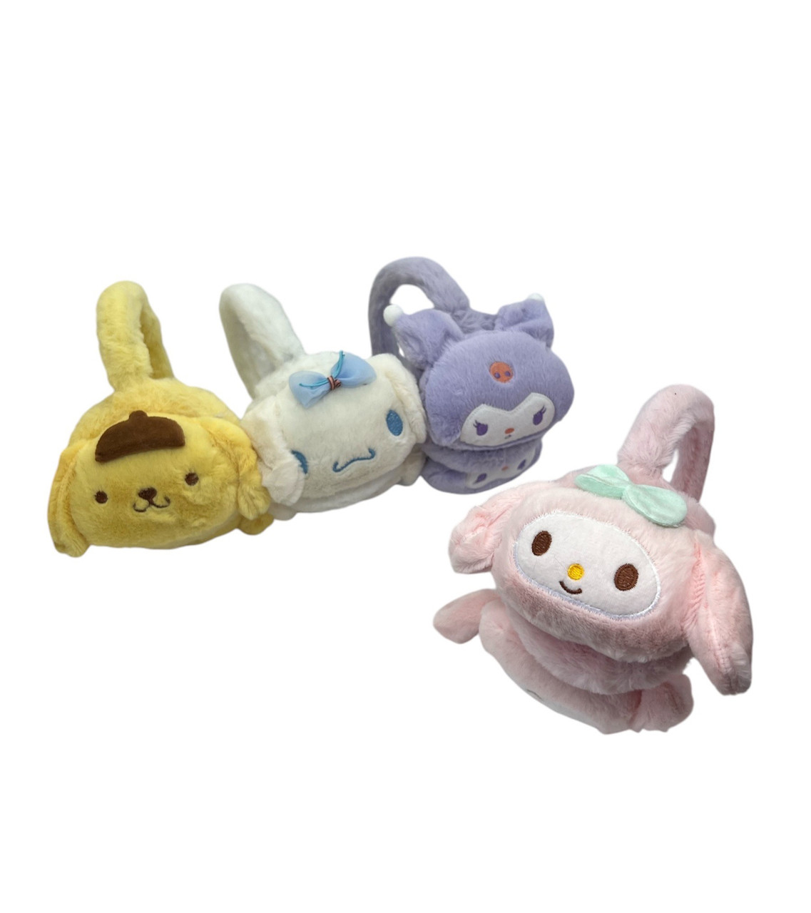 Дитячі хутряні навушники герої Sanrio, фото 1