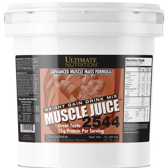 Гейнер Ultimate Nutrition Muscle Juice 2544 4,75кг шоколад