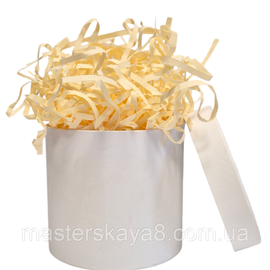 ОПТ 500г/4мм Паперовий наповнювач (відео), колір Кремовий, виробник, фото 1