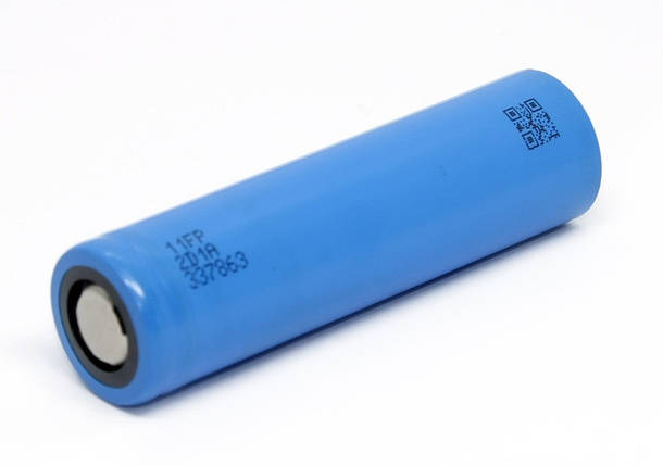 Акумулятор 18650 LiFePO4 JGNE JGPFR18650-1100mAh-3.2V, 1100mAh, 33A, 3.65/3.2/2.5V, Blue, фото 1