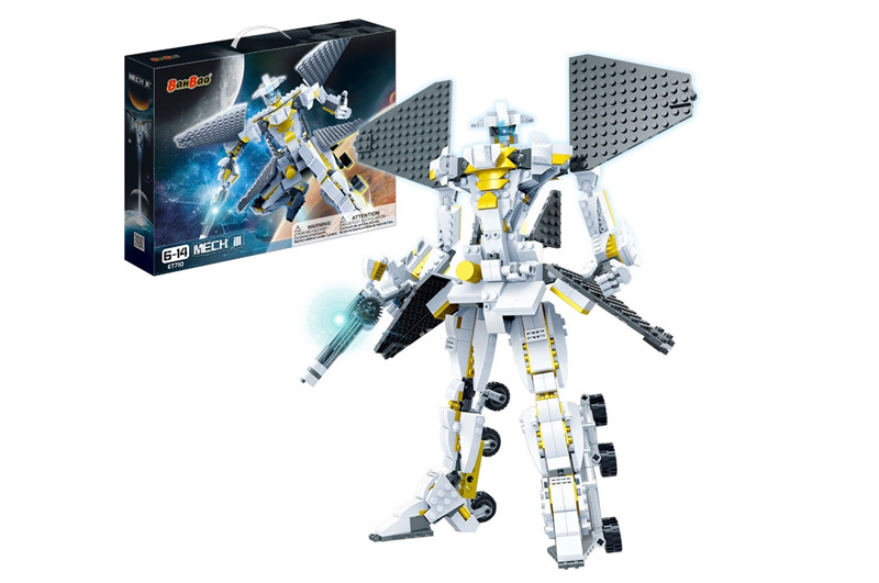 Конструктор-трансформер "Mech 3" Самурай (567 елм. ) ET710 / BanBao