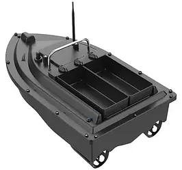 Кораблик рибальський SF на 2 контейнери (бункера) (дальність до 300м), кораблик для підгодовування