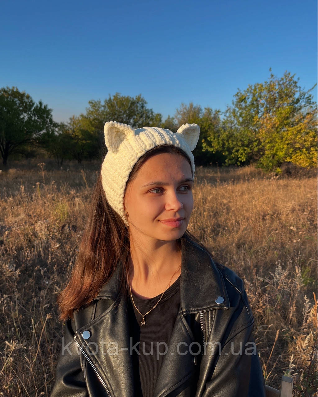 Плюшева пов'язка з вушками, фото 1