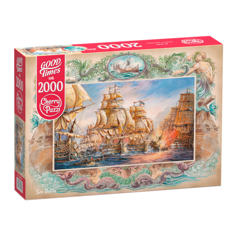 Пазл "Морська битва" 2000 елементів CherryPazzi (5903728750026)