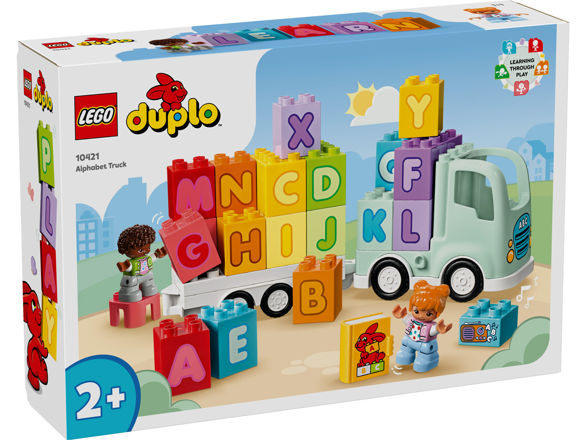 Конструктор LEGO DUPLO Вантажівка з абеткою