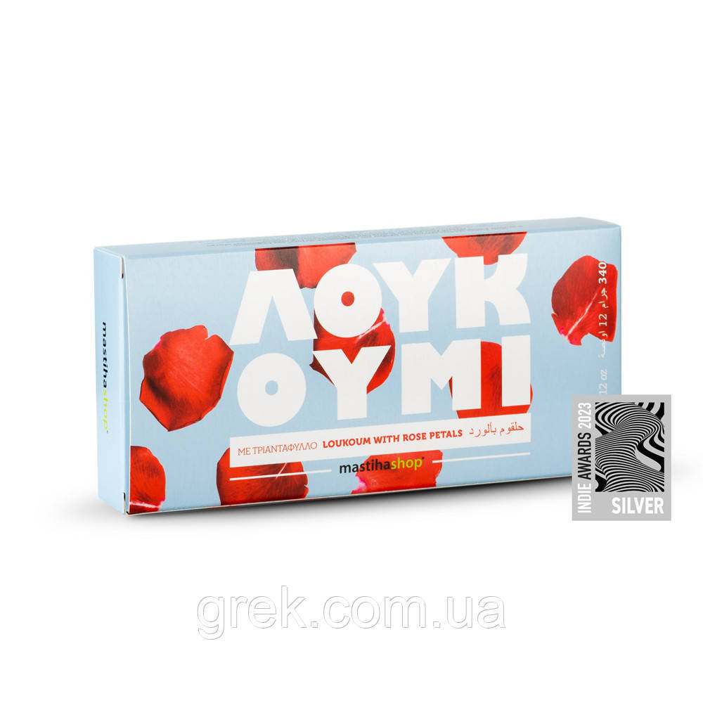Рахат-лукум із пелюстками троянди MastihaShop 340 г, фото 1