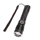 🧡Ліхтар потужний ручний акумуляторний тактичний P50, фото 3