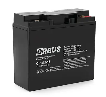Акумулятор ORBUS ORB-1218 (12v 18Ah)