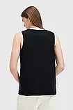 AllOriginal com ua Бавовняний топ AllSaints EDWARDS VEST колір чорний M008JB РОЗМІРИ ЗАПИТУЙТЕ, фото 5