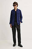 AllOriginal com ua Бавовняна сорочка G-Star Raw чоловіча колір синій slim з італійським коміром D24963-D744, фото 4