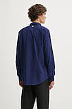 AllOriginal com ua Бавовняна сорочка G-Star Raw чоловіча колір синій slim з італійським коміром D24963-D744, фото 5