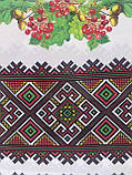 Рушник обрядовий з орнаментом, друк на тканині, 200х36 см, фото 6