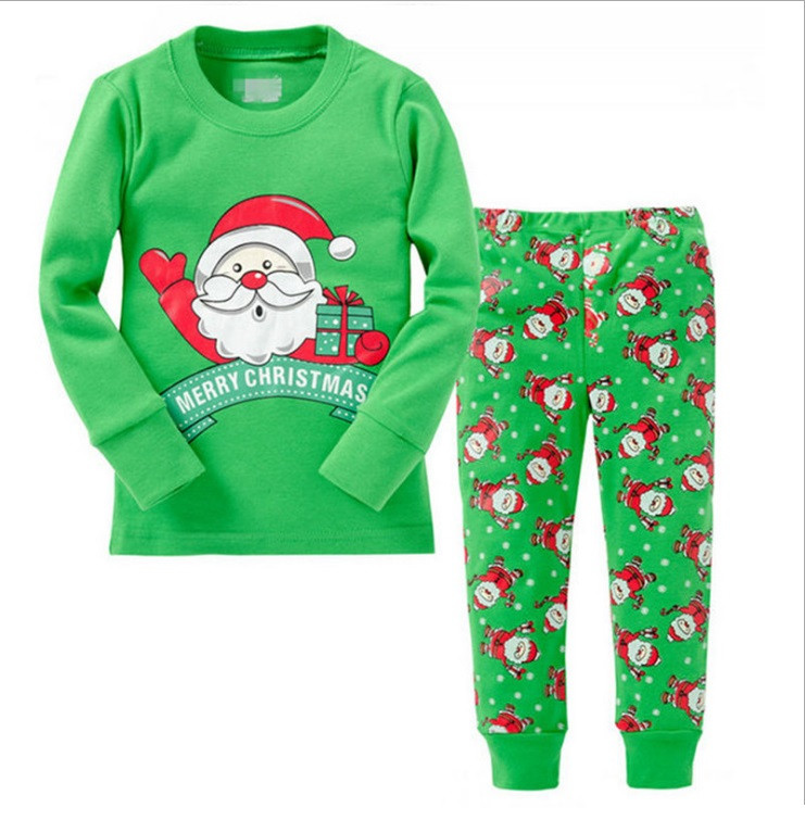 Піжама дитяча (реглан, штани) із Санта Клаусом