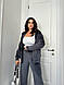Велюровий костюм двійка комплект кофта на змійці та штани широкі, розміри 48-50, 52-54, 56-60, фото 9