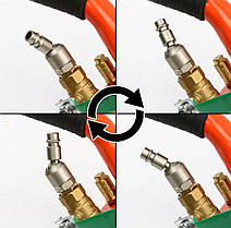 Пневматичний підйомник 3,5 т з короткою ручкою Mar-Pol M80141, фото 3