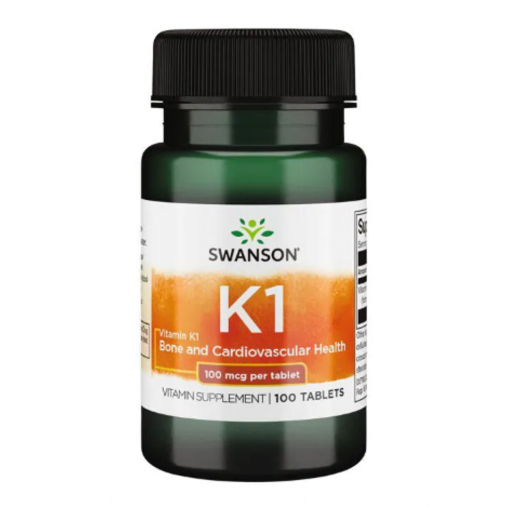 Vitamin K-1 100mcg - 100 tabs