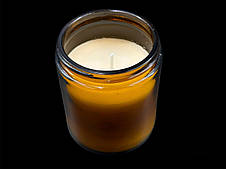 Аромасвічка з ґнітом. Льодовий ванільний ліс. 87х70мм