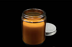 Аромасвічка з ґнітом. Тютюн та лаврове листя. 81х62мм